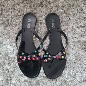 Jelly thong sandal